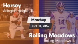 Matchup: Hersey vs. Rolling Meadows  2016