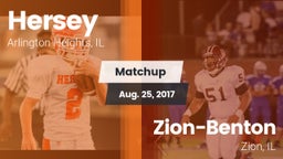Matchup: Hersey vs. Zion-Benton  2017
