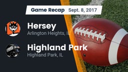 Recap: Hersey  vs. Highland Park  2017