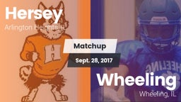 Matchup: Hersey vs. Wheeling  2017