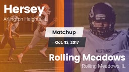 Matchup: Hersey vs. Rolling Meadows  2017