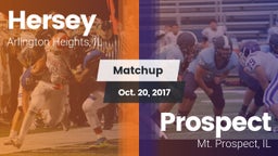 Matchup: Hersey vs. Prospect  2017