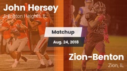 Matchup: Hersey vs. Zion-Benton  2018