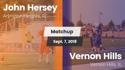 Matchup: Hersey vs. Vernon Hills  2018