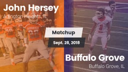 Matchup: Hersey vs. Buffalo Grove  2018