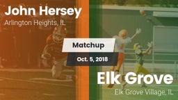 Matchup: Hersey vs. Elk Grove  2018