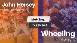 Matchup: Hersey vs. Wheeling  2018