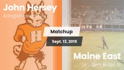 Matchup: Hersey vs. Maine East  2019