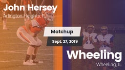 Matchup: Hersey vs. Wheeling  2019