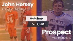 Matchup: Hersey vs. Prospect  2019