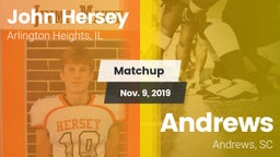 Matchup: Hersey vs. Andrews  2019