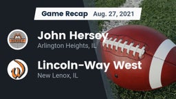 Recap: John Hersey  vs. Lincoln-Way West  2021