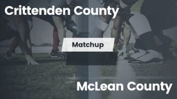 Matchup: Crittenden County vs. McLean County  2016