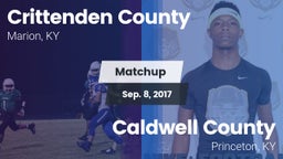 Matchup: Crittenden County vs. Caldwell County  2017