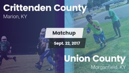 Matchup: Crittenden County vs. Union County  2017