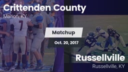 Matchup: Crittenden County vs. Russellville  2017
