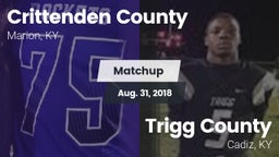 Matchup: Crittenden County vs. Trigg County  2018