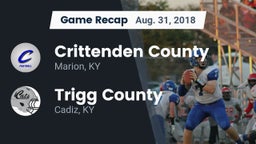 Recap: Crittenden County  vs. Trigg County  2018