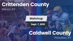 Matchup: Crittenden County vs. Caldwell County  2018