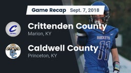 Recap: Crittenden County  vs. Caldwell County  2018