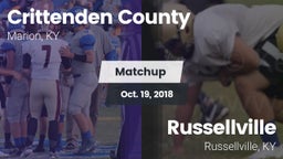Matchup: Crittenden County vs. Russellville  2018