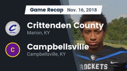 Recap: Crittenden County  vs. Campbellsville  2018