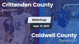 Matchup: Crittenden County vs. Caldwell County  2019