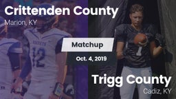 Matchup: Crittenden County vs. Trigg County  2019