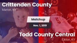 Matchup: Crittenden County vs. Todd County Central  2019