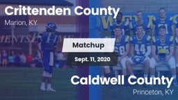 Matchup: Crittenden County vs. Caldwell County  2020