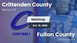 Matchup: Crittenden County vs. Fulton County  2020