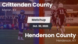 Matchup: Crittenden County vs. Henderson County  2020
