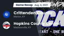 Recap: Crittenden County  vs. Hopkins County Central  2021