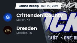 Recap: Crittenden County  vs. Dresden  2021