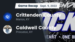 Recap: Crittenden County  vs. Caldwell County  2022
