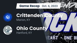 Recap: Crittenden County  vs. Ohio County  2023