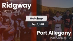 Matchup: Ridgway vs. Port Allegany  2017