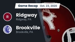 Recap: Ridgway  vs. Brookville  2020