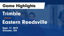 Trimble  vs Eastern  Reedsville Game Highlights - Sept. 17, 2019