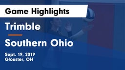 Trimble  vs Southern  Ohio Game Highlights - Sept. 19, 2019