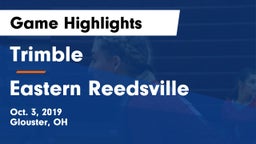 Trimble  vs Eastern  Reedsville Game Highlights - Oct. 3, 2019