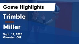 Trimble  vs Miller  Game Highlights - Sept. 14, 2020