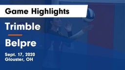 Trimble  vs Belpre  Game Highlights - Sept. 17, 2020