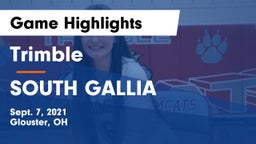 Trimble  vs SOUTH GALLIA  Game Highlights - Sept. 7, 2021