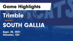 Trimble  vs SOUTH GALLIA  Game Highlights - Sept. 30, 2021