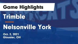 Trimble  vs Nelsonville York Game Highlights - Oct. 2, 2021