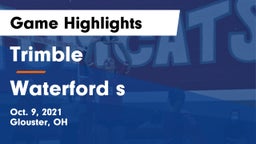 Trimble  vs Waterford s Game Highlights - Oct. 9, 2021