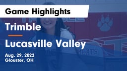 Trimble  vs Lucasville Valley  Game Highlights - Aug. 29, 2022