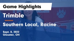 Trimble  vs Southern Local, Racine Game Highlights - Sept. 8, 2022