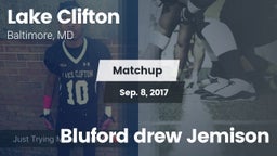 Matchup: Lake Clifton vs. Bluford drew Jemison 2017